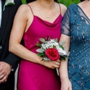 Theory cowl neck maxi dress